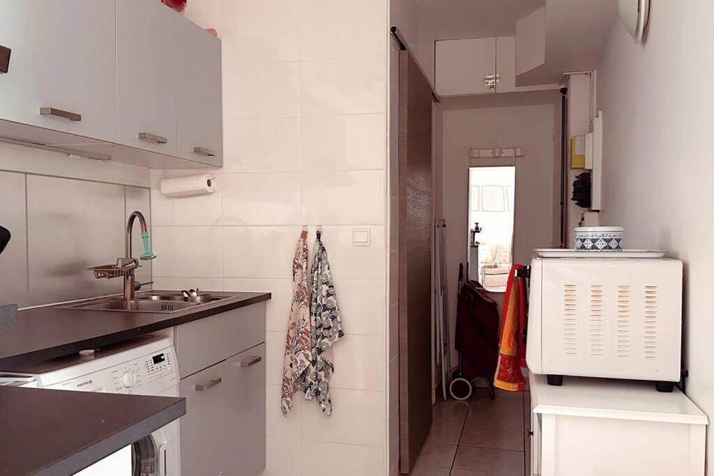 Studio Cozy Pour 2 Personnes Paris Bercy Apartment Exterior foto